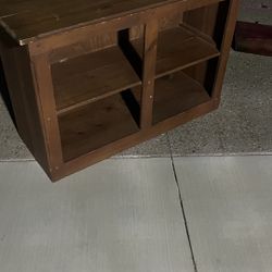 bookshelves and cabinets $20 each 
