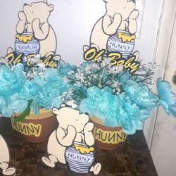Baby Shower Centerpieces Winnie the Pooh I MAKE ANY THEME!!