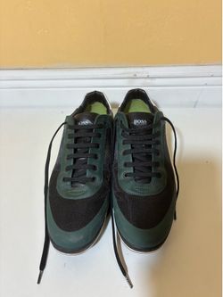 Boss Men’s Saturn Low Profile Lace Up Trainer Sneakers
