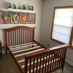 3 In 1 Full Size Crib, Toddler And Child’s Bed