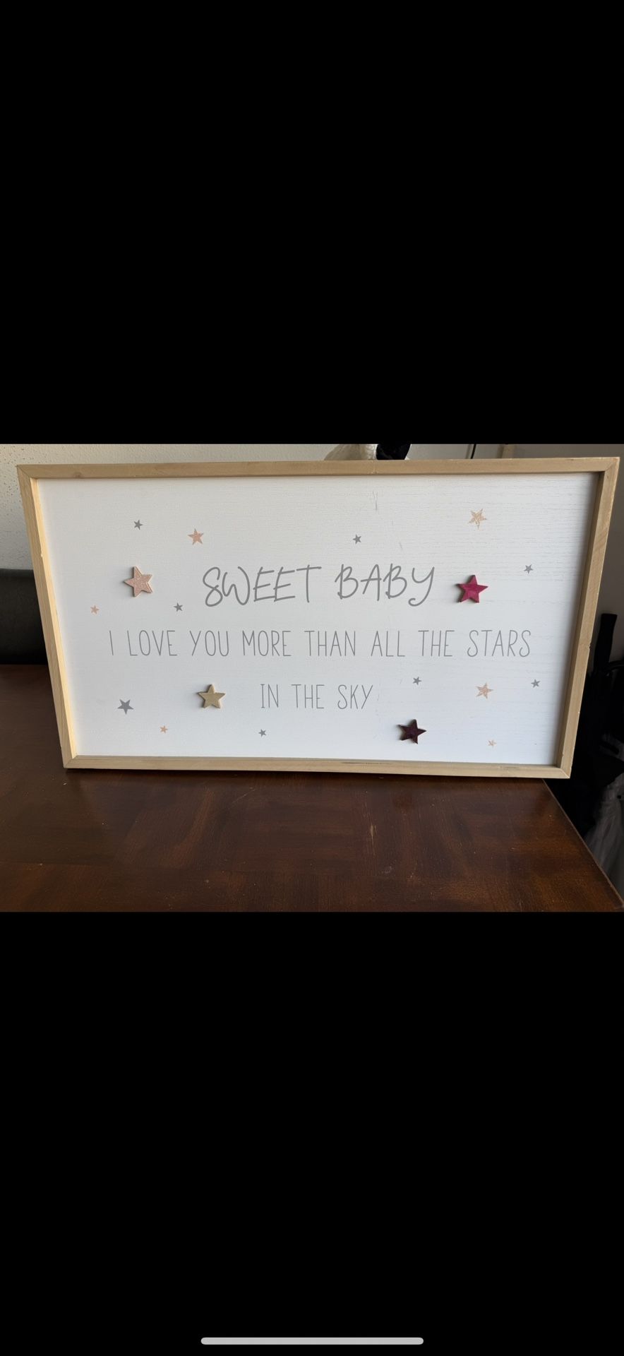 Sweet Baby Nursery Wall Hanging