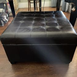 Black Ottoman