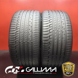Set of 2 Tires LikeNEW Continental PremiumContact 6 SSR Run Flat 315/35R22 88407