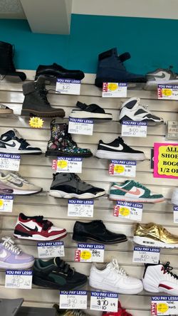 All shoes buy one get one 50% off