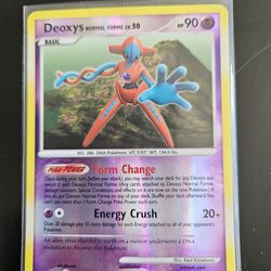 Deoxys Normal Forme Reverse Holo Holo Rare Legends Awakened 1/146