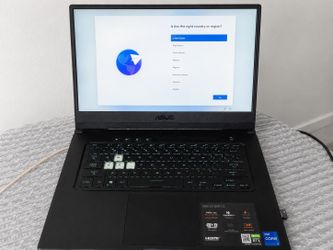 ASUS TUF Dash F15 Gaming Laptop | RTX 3070 | Intel Core i7 | Factory Reset | Ready for New Owner