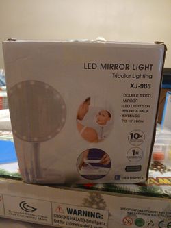 Led mirror light