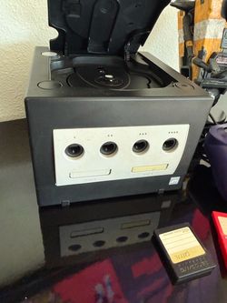 Nintendo GameCube Console Black with Memory Cards