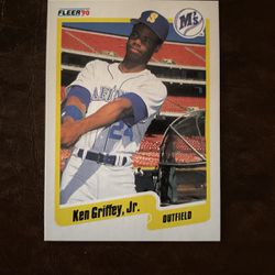 Ken Griffey Jr. Fleer’90 Baseball Card 513