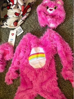 Pink care bear