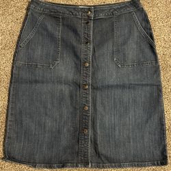 Jean skirt