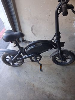 Jetson E bike no charger and back tire low on air