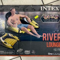 Intex River Lounge Inflatable Float for Adults