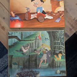 Vintage Disney Wall Art 