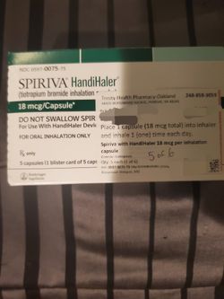 Spiriva (Tiotropium Bromide Inhalation Powder)