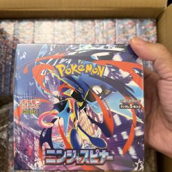 Pokemon Ninja Spinner Booster Box Sealed Japanese
