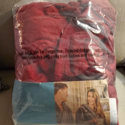 Alexander Del Rossa Mens Bathrobe (LARGE)