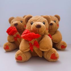 Teddy Bear With Rose