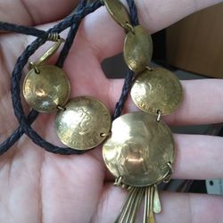 Vintage Peruvian Coin Llama Necklace