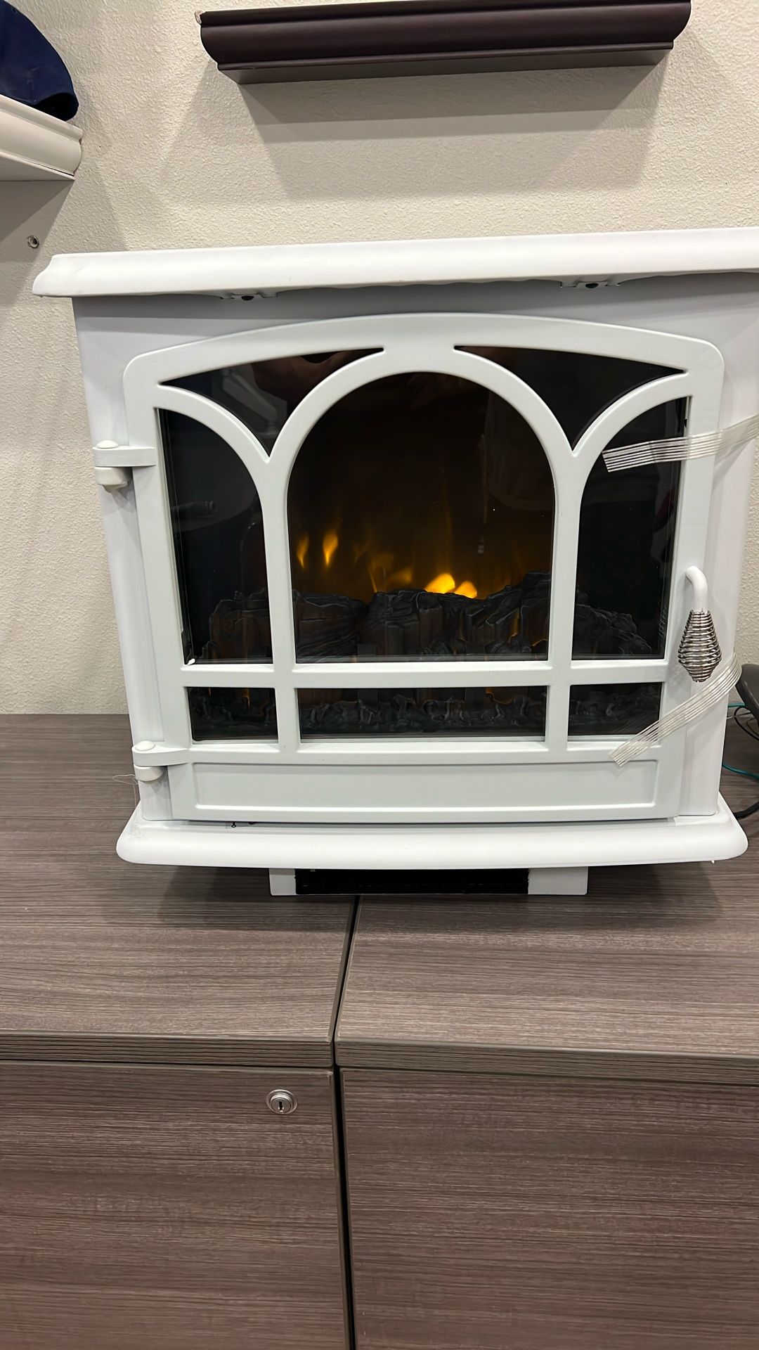 New Heater LED Wood Burning Stove