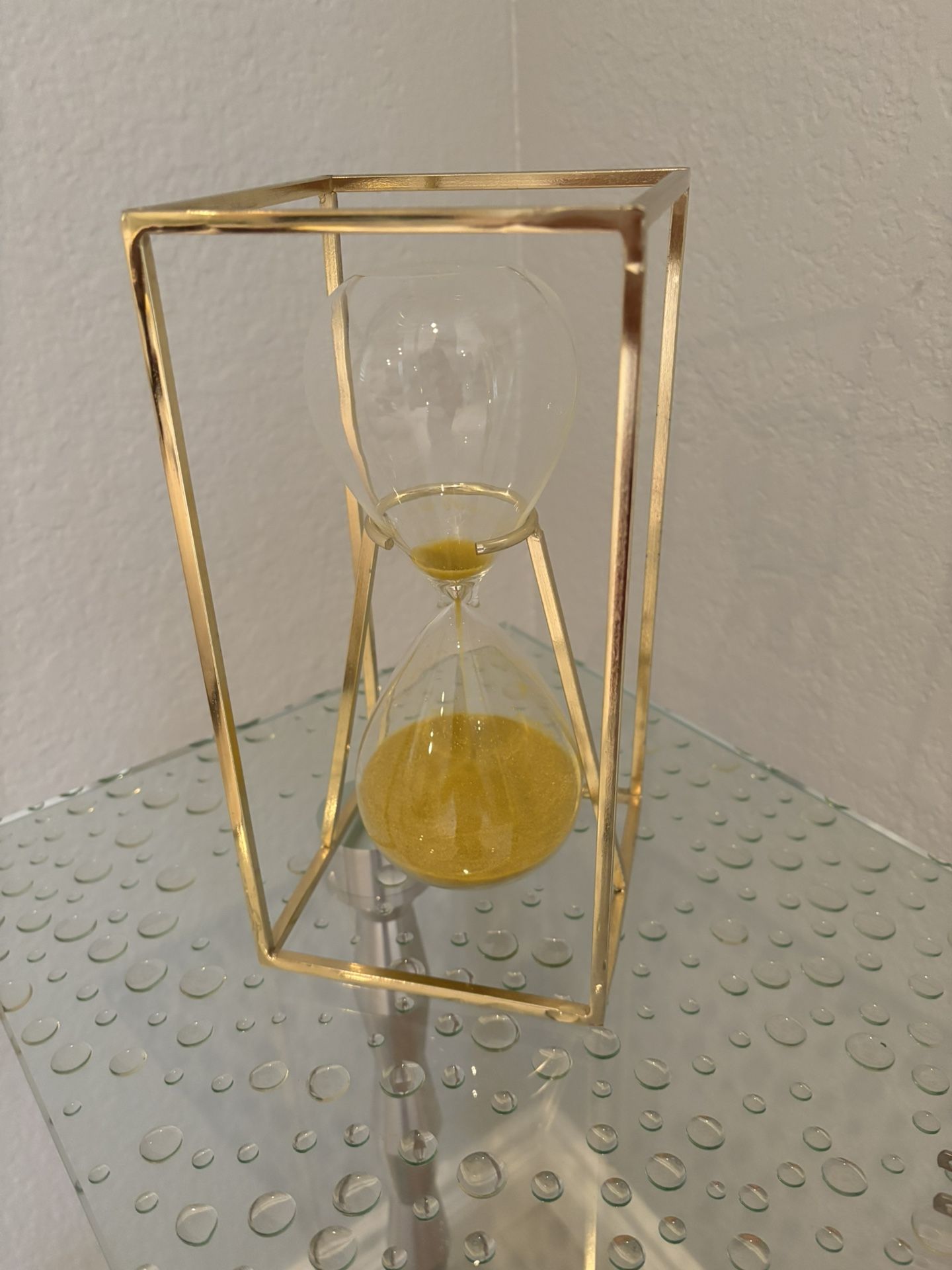 Modern Gold Frame Hourglass Sand Timer