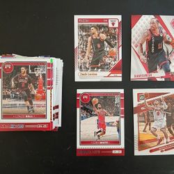 Over 50 Chicago Bulls cards.  $5 for all of them together . No Duplicates 