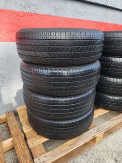 225 65R 17 YOKOHAMA GEOLANDAR G91 TIRES 2256517 USED TIRES (SET) MOUNT BALANCE INCLUDED