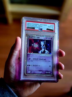 PSA 10 Mewtwo EX Holo 2003 Japanese Pokémon Card