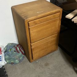 File Cabinet Solid Wood 