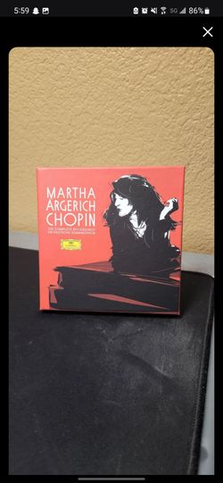 Chopin the Complete Chopin Recordings on Deutsche by Martha Argerich (CD, 2016