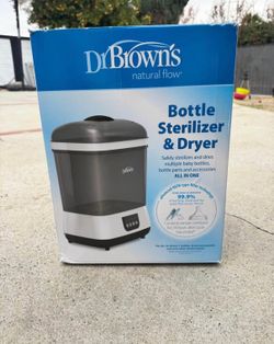 Dr. Brown’s Clean Steam Baby Bottle and Pacifier Sterilizer and Dryer