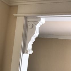 Corbel Set 7 1/2” Tall x 4 5/8” Deep 3 1/4” Wide