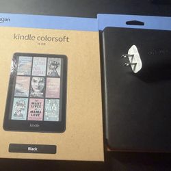 Amazon Kindle Colorsoft 16 GB With color display $ adjustable warm light Bundle