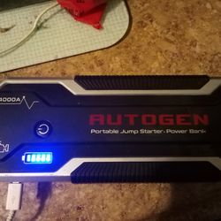 Autogen Portable Jumpstarter/ Charger