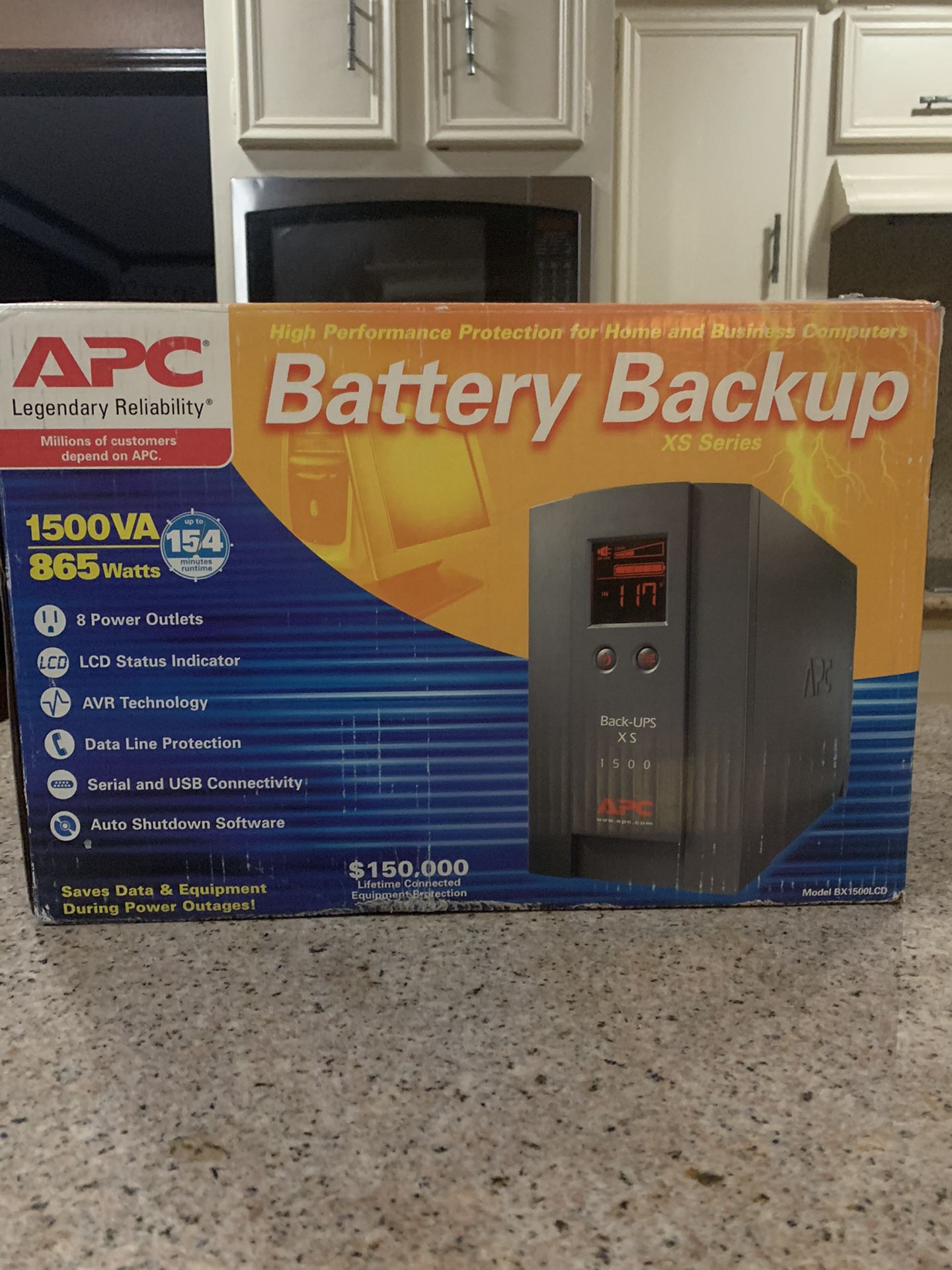 Battery back up APC XS1500