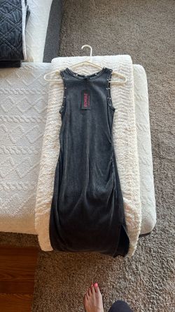 Womens black Dress With Star Studs