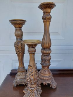 Fitz and Floyd candleholders