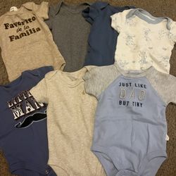 6months - 9 months baby onesies 