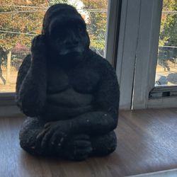 FIRST COME FIRST SERVE Gorilla Piggy Bank