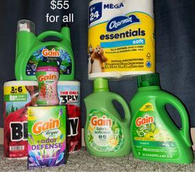Gain Laundry Bundle with Charmin & Paper Towels