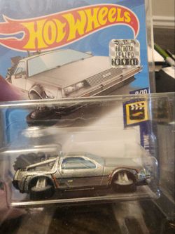 Hot Wheels DeLorean Time Machine 2019 Factory Sealed Set