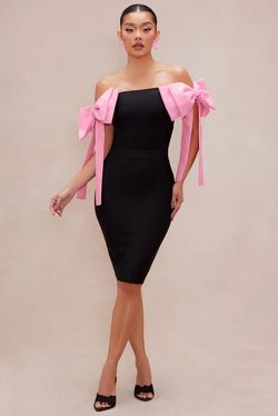 Fashion Nova Bandage Bow Dress / Vestido Con Listones