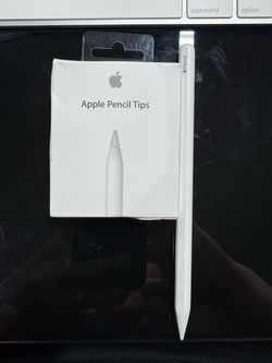 Apple Pencil with Apple Pencil Tips Box