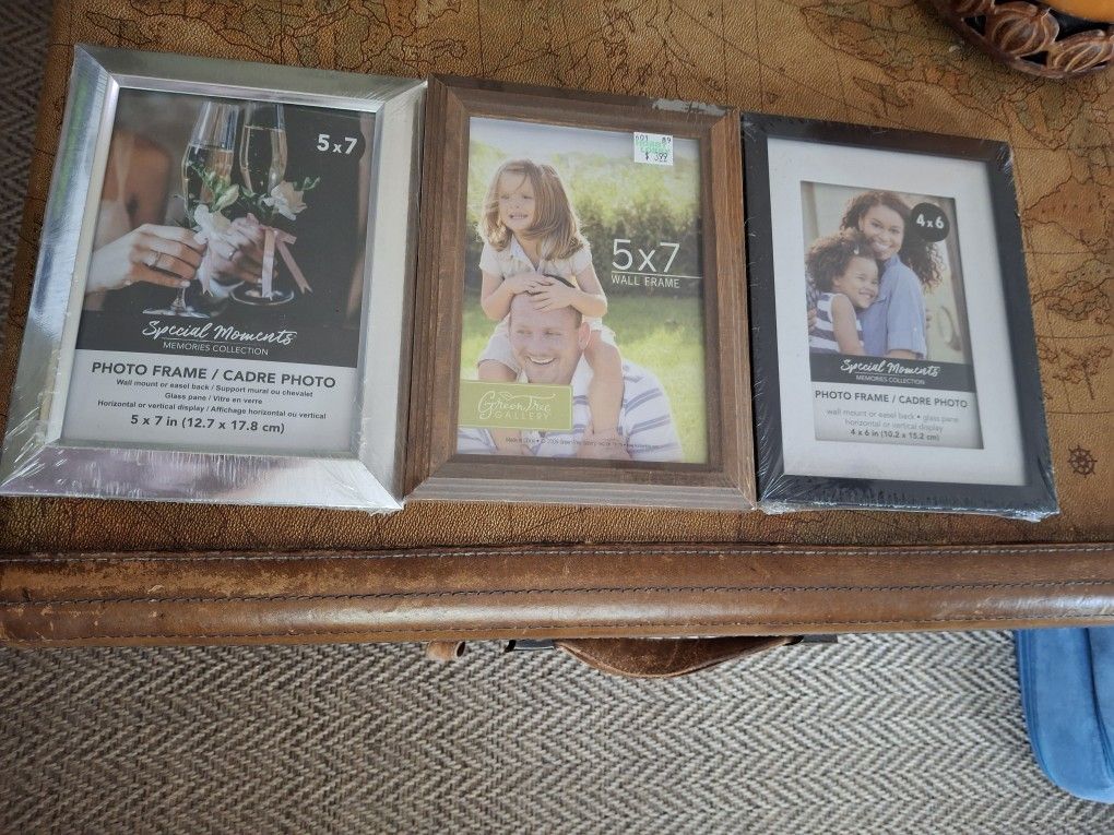 Three Picture Frames