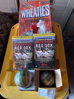 2004 Boston Red Sox World Series Memorabilia Lot
