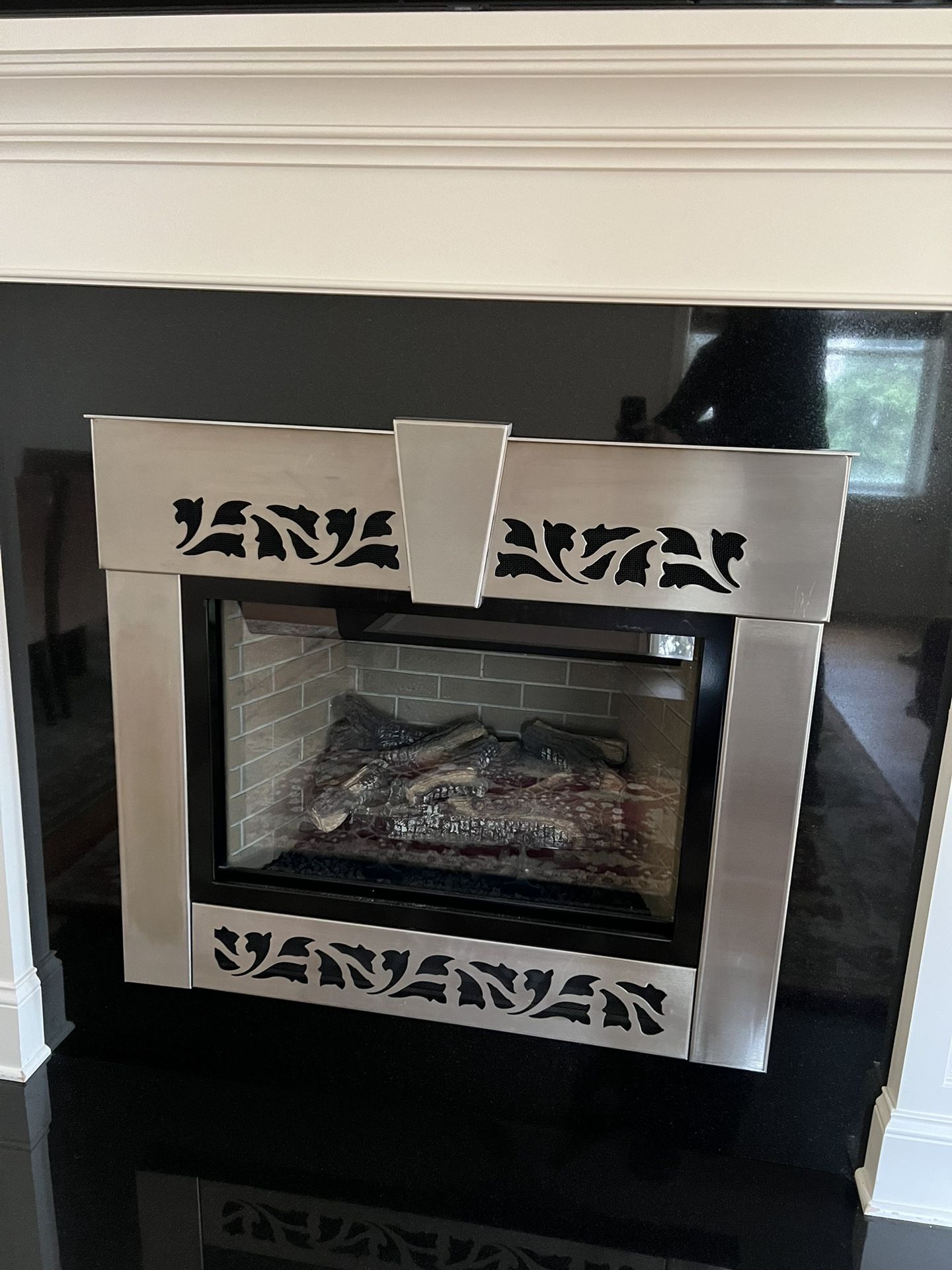 Fireplace Steel Trim