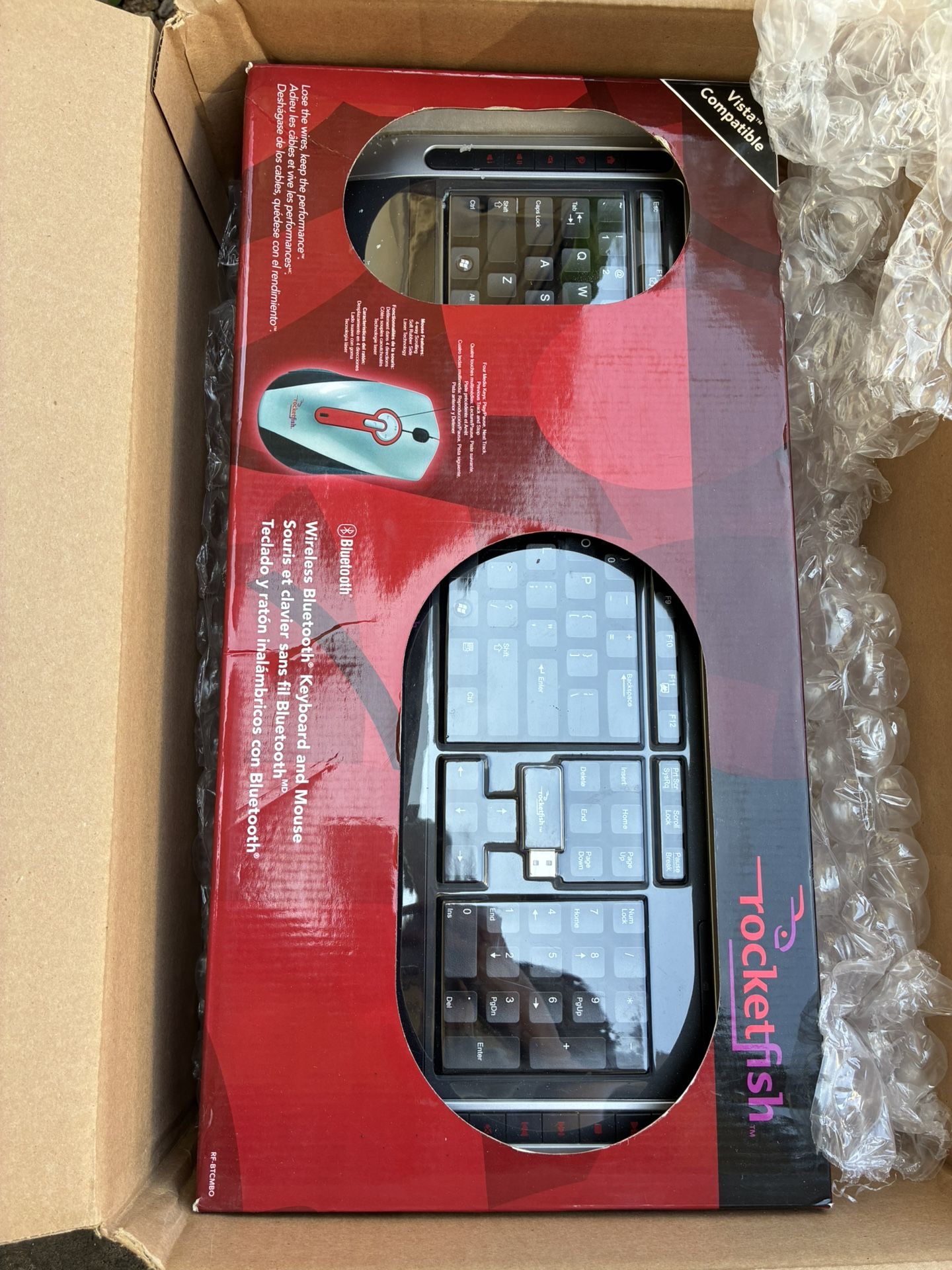 Wireless Keyboard Mouse Combo Plus Free Stuff