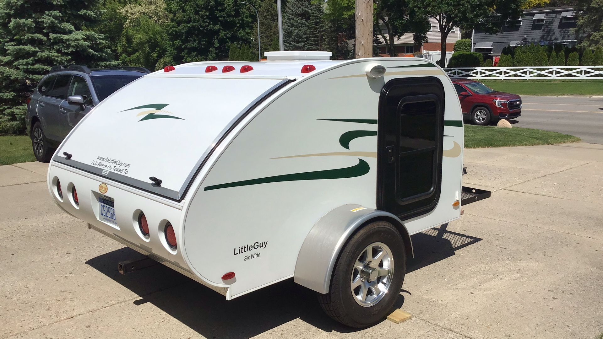 2012 Tear Drop Camper Trailer