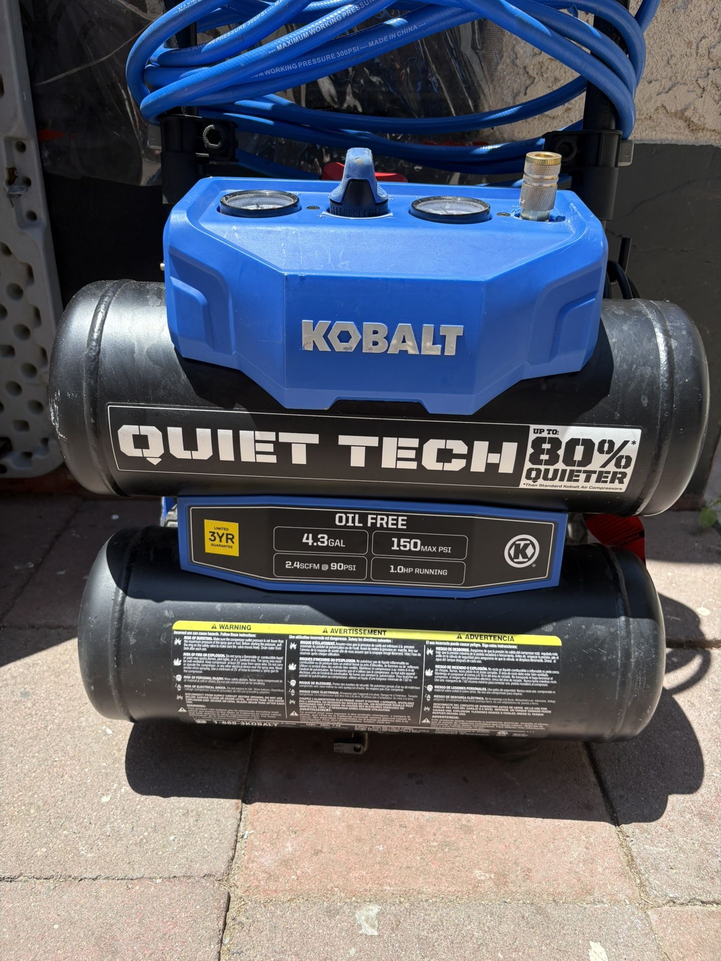 Kobalt QUIET TECH Air Compressor