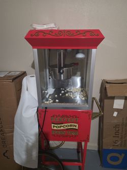 Popcorn machine used 3 times